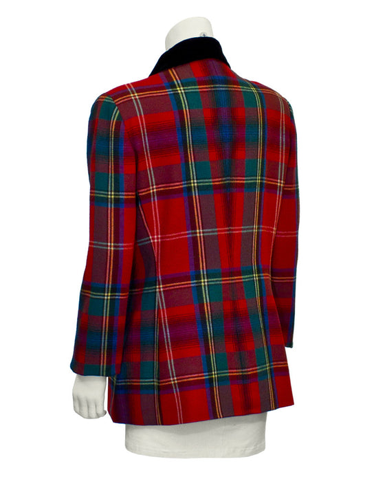 Red Tartan Blazer
