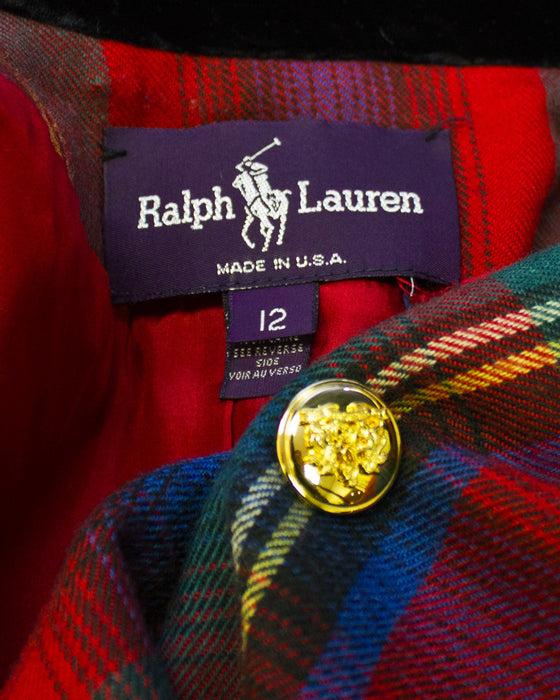 Red Tartan Blazer