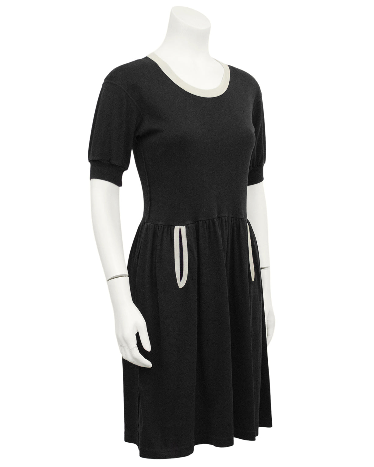 SONIA RYKIEL VINTAGE フランス製 ベロアチュニック ブラック Vintage Sonia Rykiel Velour Top - Black | Garmentory