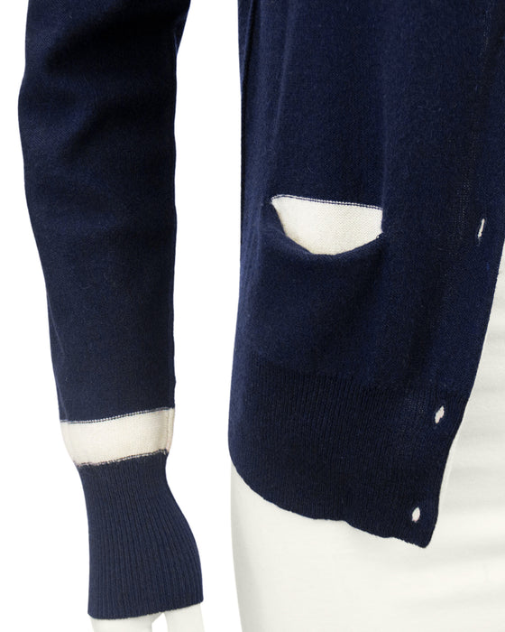 Navy Blue Cardigan