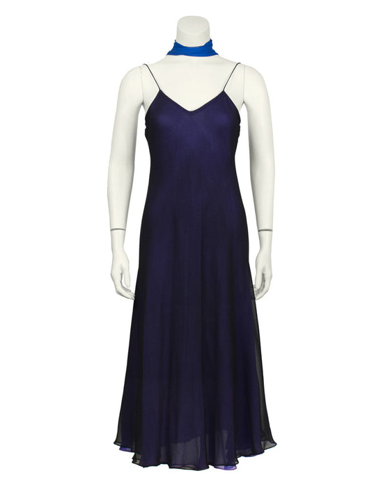 Navy Slip Dress