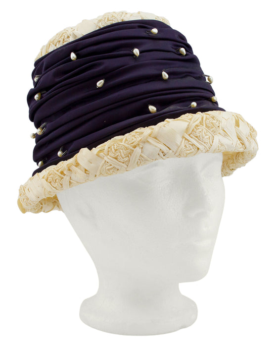 Straw and Pearl Hat