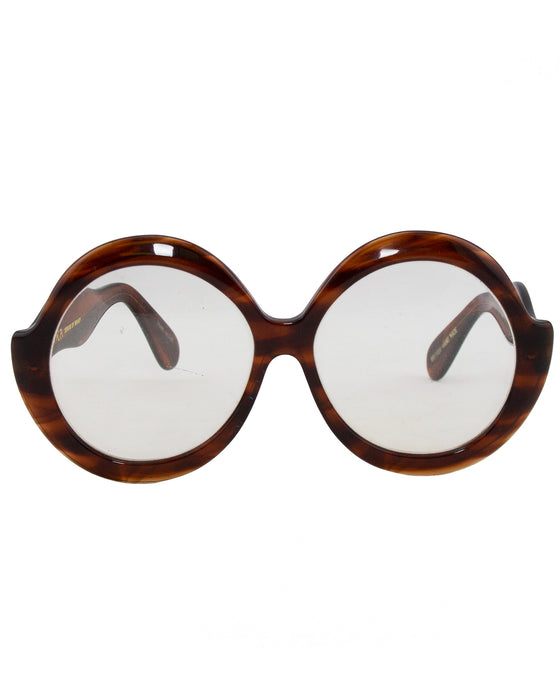 Ultra Designs by Brandy Oversized Round Glasses