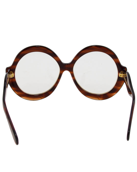 Ultra Designs by Brandy Oversized Round Glasses