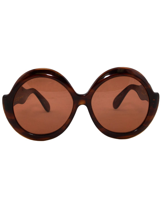 Ultra Designs by Brandy Oversized Round Sunglasses