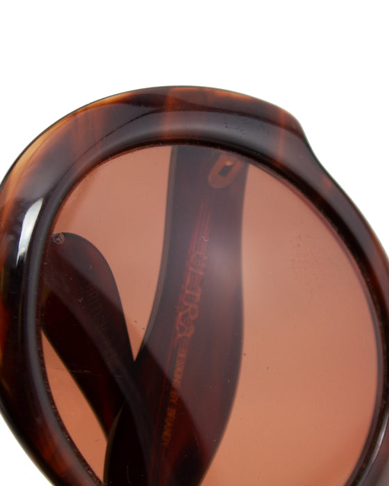 Ultra Designs by Brandy Oversized Round Sunglasses