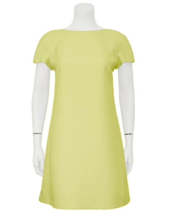 Green Mini Shift Dress