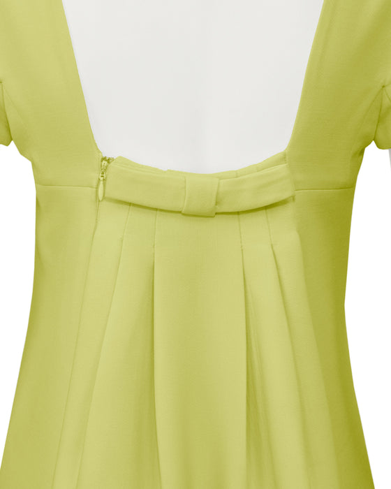 Green Mini Shift Dress