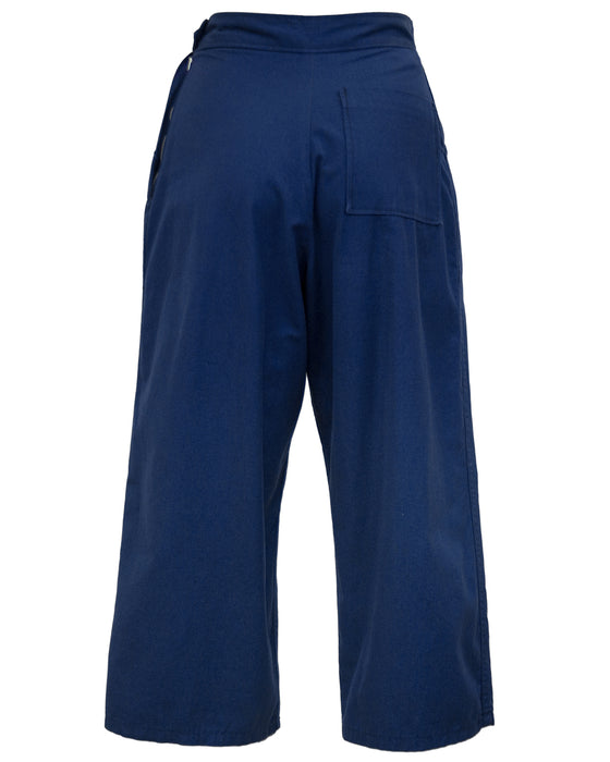 Blue Indigo Cotton Ensemble