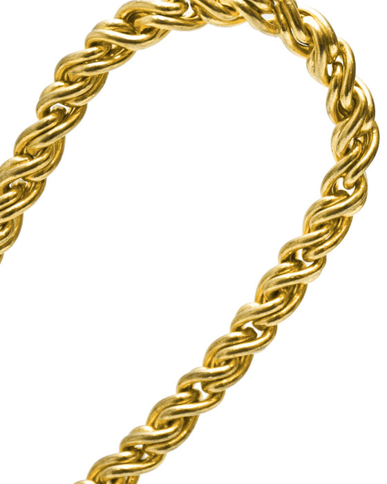 Twisted Rope Chain Necklace