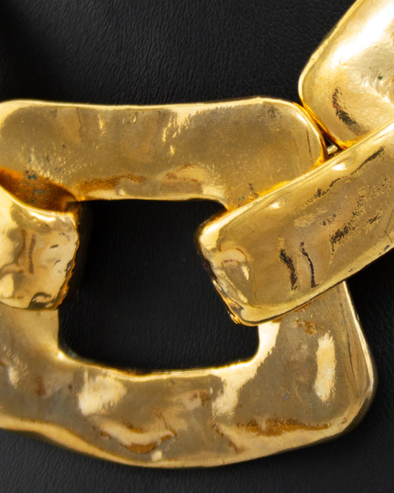 Gold Chain-Link Necklace