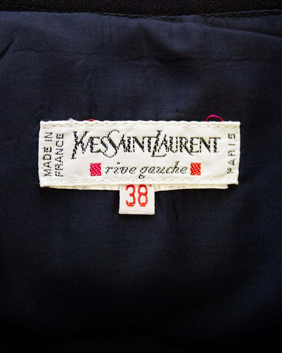 Navy Blue Skirt Suit